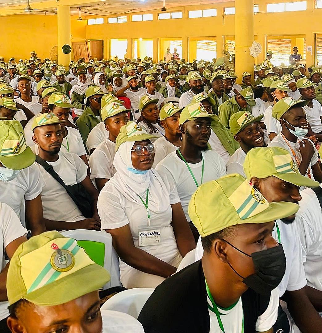 Oladuntoye Mojeed Oluwaseun Inspires Corps Members at NYSC SAED Orientation Programme