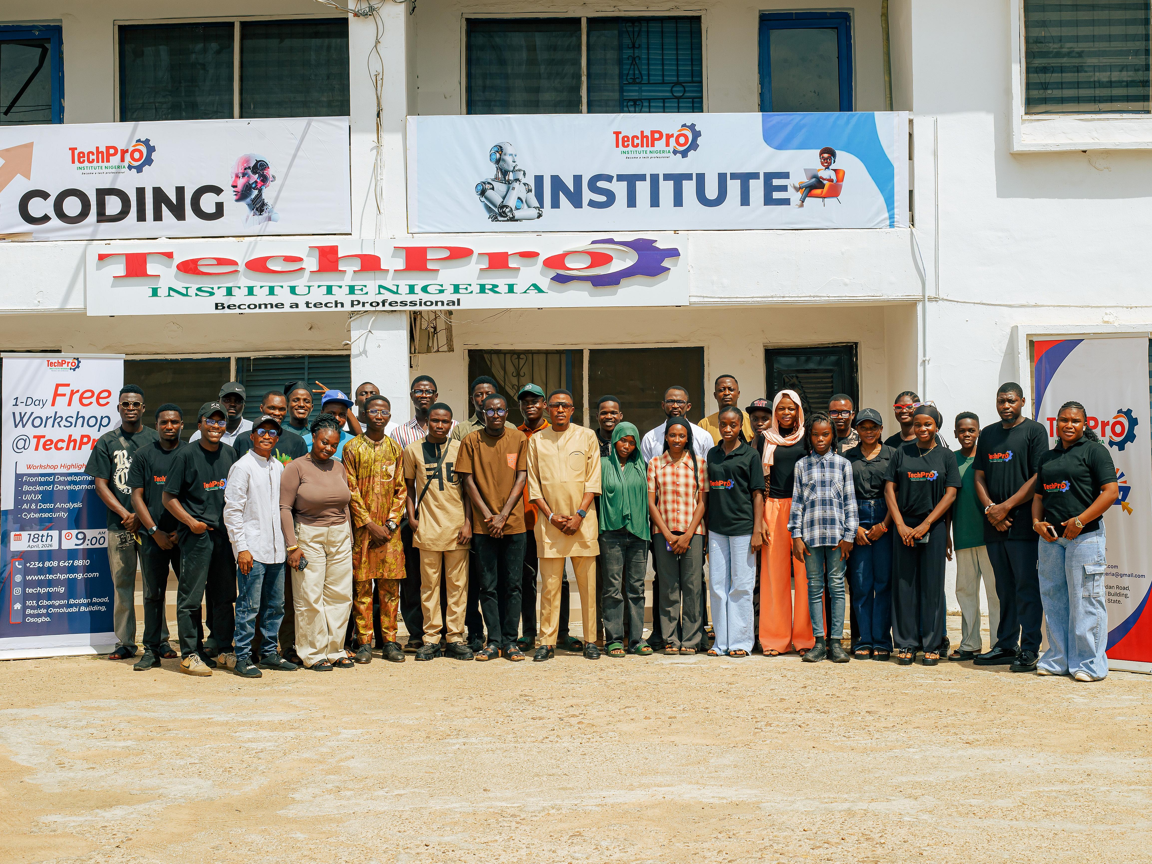 TechPro Institute Hosts Impactful Free 1-Day Tech Workshop